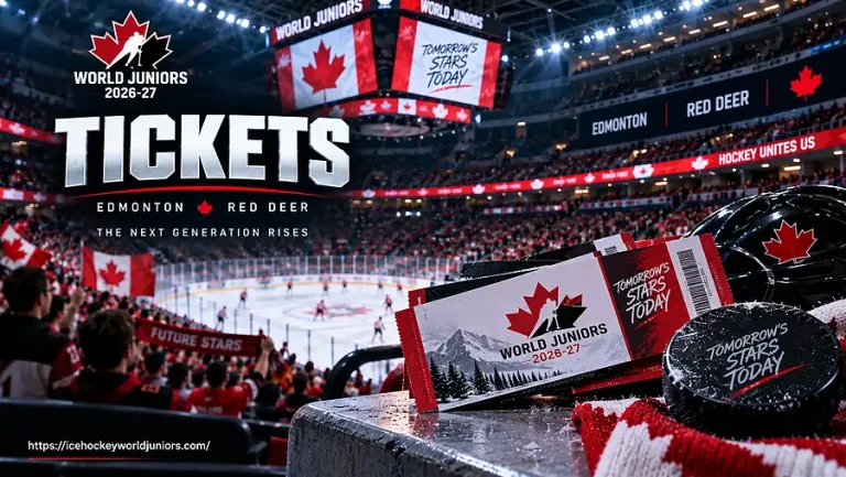 World Junior Championship 2027 tickets and hockey arena