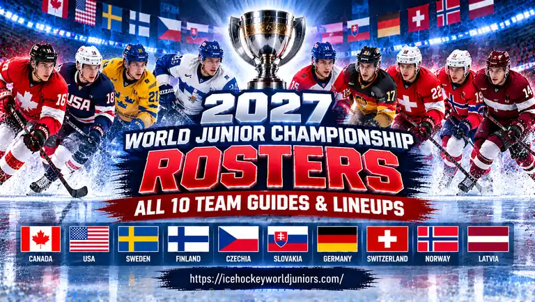 2027 World Junior Championship Rosters: All 10 Teams Guides & Lineups 7 2027 World Junior Championship Rosters for all 10 teams and projected lineups