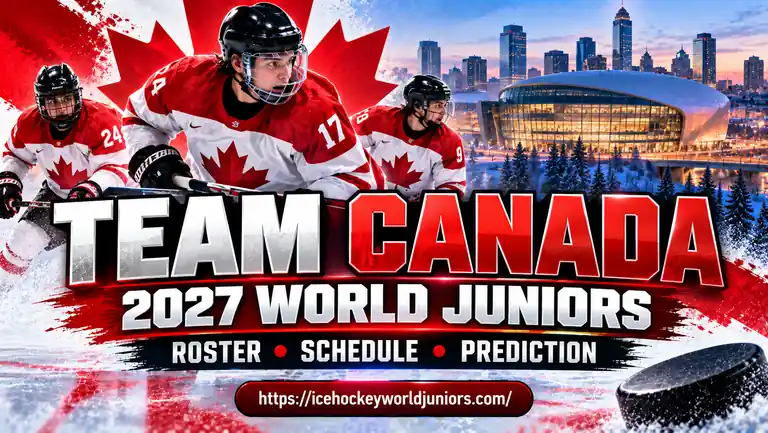Team Canada 2027 World Junior Championship roster schedule and prediction