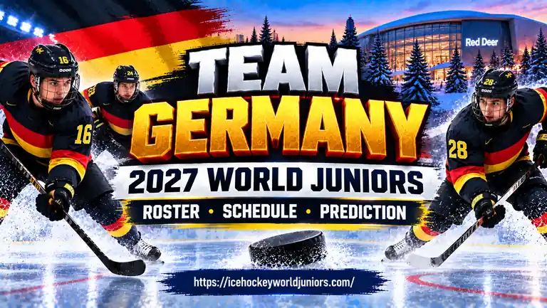 Team Germany 2027 World Junior Championship roster schedule and prediction