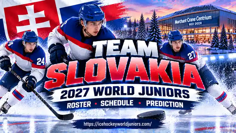 Team Slovakia World Junior Championship 2027 roster schedule and prediction